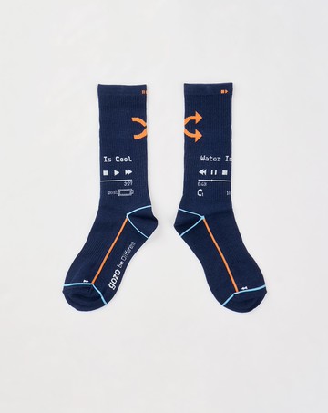 音樂撥放器REPLAY運動長襪(兩色)