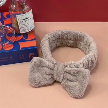 Bijoux C.洗顏髮帶（咖啡）