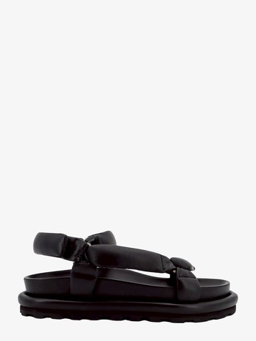 Padded leather sandals - JIL SANDER - gender_Man