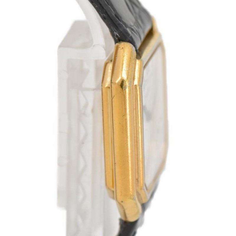 CARTIER】カルティエ サンチュール SV925(GP)/レザー 手巻き