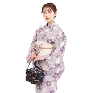 日本 和服 浴衣 女性 浴衣 腰封 2件組 S/F Size x23S/F-18