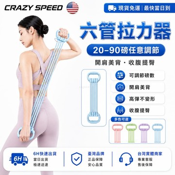 CRAZY SPEED🏆90磅可調節 拉力器🏆阻力 健身拉力器 開肩 美背拉力繩 8字拉力器 拉力器 彈力帶