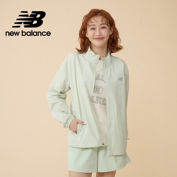 【New Balance】NB 防潑水透氣風衣外套_女性_果綠色_WJ41245NUM