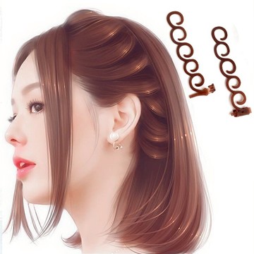 懶人魚骨辮編發器扎頭發頭發蓬松神器盤發器韓網紅造型發飾發卡子