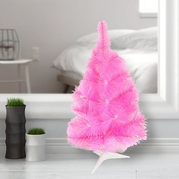 耶誕特級松針葉聖誕樹 裸樹 不含飾品不含燈  粉紅色  90cm