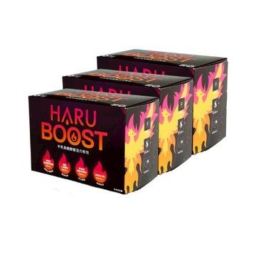 【HARU】BOOST 不死鳥精胺酸活力粉包7.5g x20條/盒x3