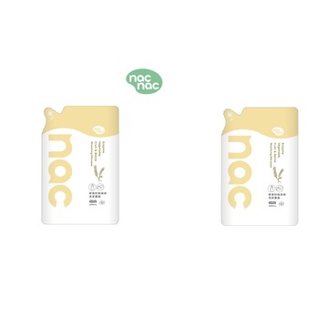 Nac Nac 酵素奶瓶蔬果洗潔慕斯600ml 補充包2入★衛立兒生活館★