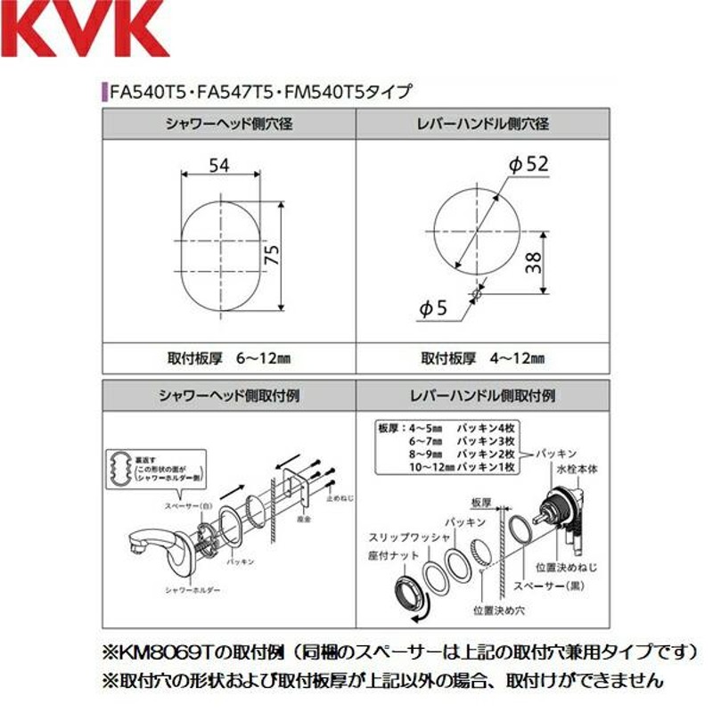 洗面シャワー蛇口 KVK KM8069T - その他