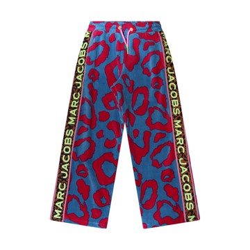 Marc Jacobs - Fuchsia Cotton Blend Logo Pants