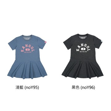 KANGOL 短袖兒童洋裝 休閒洋裝 女童 65241580