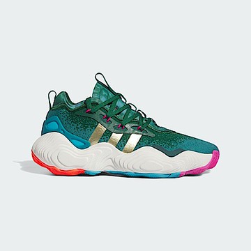 Adidas Trae Young 3  IE9301 男 籃球鞋 運動 球鞋 崔楊 聯名 耐磨 避震 愛迪達 綠金