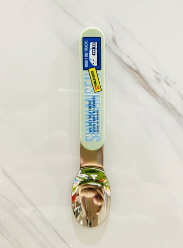 【震撼精品百貨】Shin Kan Sen 新幹線~三麗鷗新幹線日本湯匙-淺藍*68054