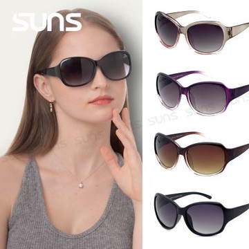 SUNS抗UV太陽眼鏡 時尚簡約大框墨鏡 共四色 顯小臉經典款 S31 台灣製 檢驗合格