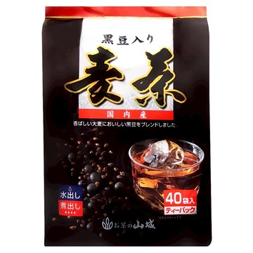 山城物產 黑豆麥茶  10g  40包  1袋