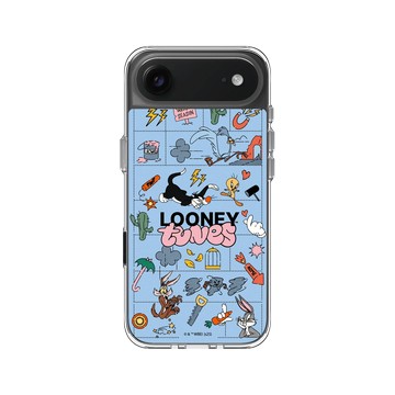 iPhone Air Clear Case（相機按鈕） 透明 - 樂一通 Looney Tunes - 歡樂追逐