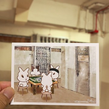 肶肶兔 & friends 明信片漫遊香港 | 陪我長大系列
