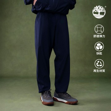Timberland 男款深寶石藍快乾彈性長褲|A2QCS433