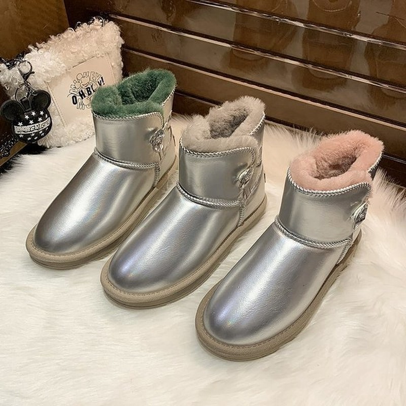 ムートンブーツ レディース 滑らない 防寒 防水 スノーブーツ 短靴 スノー シューズ 冬靴 暖かい おしゃれ 雪用 ショートブーツ 通学 通勤 お出かけ 22 5cm 25cm 通販 Lineポイント最大0 5 Get Lineショッピング