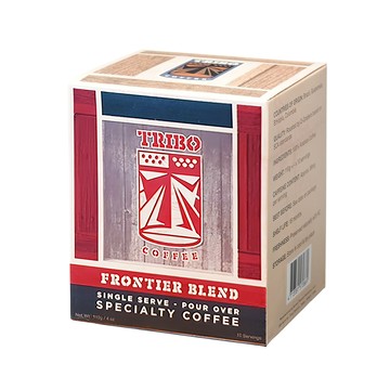 TRIBO COFFEE 先鋒者綜合 濾掛式咖啡 深焙 黑巧克力搭配堅果香氣  11g  10包  1盒