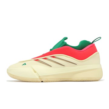 adidas 籃球鞋 Dame 9 Egg Nog 男鞋 米白 紅 綠 里拉得 緩震 愛迪達 JH6627