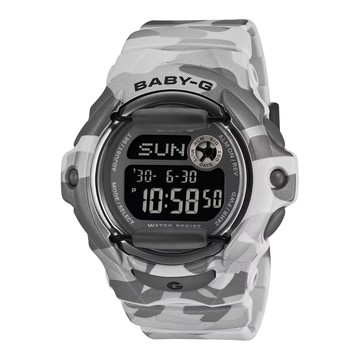 【CASIO 卡西歐】BABY-G 風靡街頭 Y2K 鮮豔奪目 黑 BG-169CMB-8_42.6mm