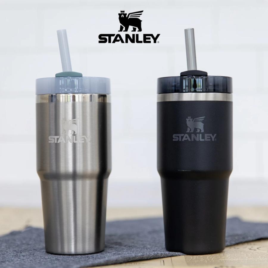 スタンレー STANLEY 真空 スリム クエンチャー 414ML QUENCHER H2.0 TUMBLER 10-10828 032(ブラック) 088(シルバー)