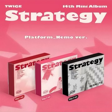 *韓國代購正版*計入銷量twice MINI14strategy電子專nemo版 全新未拆