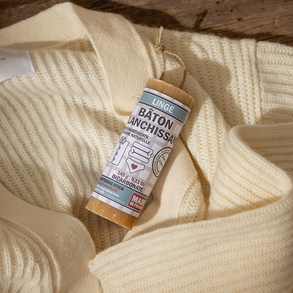 法國普羅旺斯 植物油衣物去漬棒（白色織品專用） 145克