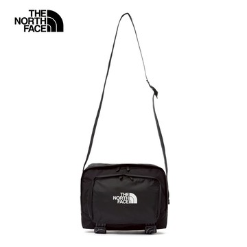 The North Face北面男女款黑色舒適背負大容量休閒單肩包｜8AMV4HF 斜背包