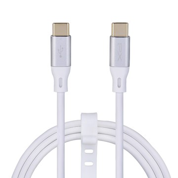 PX 大通 USB C to C 2.0 480Mpbs/60W 充電傳輸線 PD快充 2年保固  2m  極地白  1條