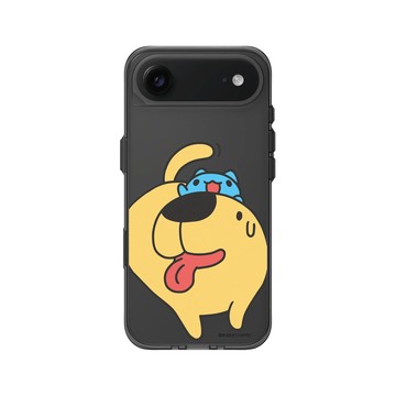 iPhone Air Clear (相機按鈕) 酷墨灰 - 貓貓蟲咖波 Bugcat Capoo - 一起出來玩