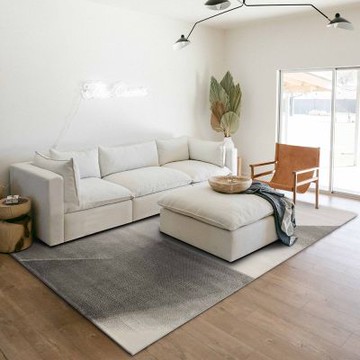 【山德力】時尚現代幾何地毯 160X230 布魯姆