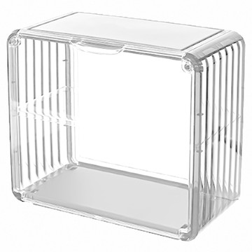 壓克力馬克杯收納箱  透明色  1個  28 x 25 x 15cm