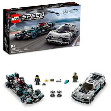 LEGO 急速賽車系列 76909 賓士AMG F1 W12 E Performance & Project One  混色  1盒