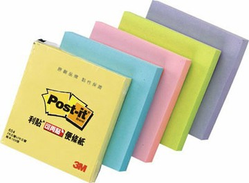 3M利貼 3M便利貼 654 3M可再貼便條紙 /一包12本入(定43) 75mm x 75mm-有4色可選擇-【APP滿額下單4%點數(單一帳號最高1000點)】7/31止