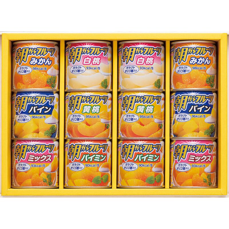 缶詰 フルーツ 6種 各2缶 セット ギフト はごろもフーズ デザートギフト 12缶入 のし・包装・メッセージカード無料