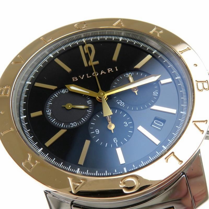 BVLGARI BB41 SPG CH 仕上げ済☆ブルガリブルガリ クロノグラフ