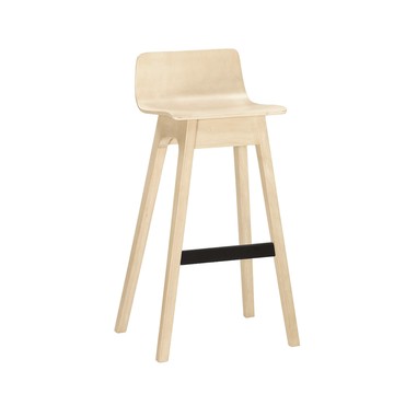 直人木業-VERA實木吧椅-洗白色