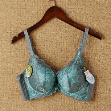 臺灣產調整型軟鋼圈文胸圍蕾絲聚攏胸罩側翼加高舒適慕思爾內衣