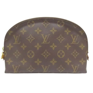 LOUIS VUITTON LV 路易威登 棕色 原花帆布 MM 化妝包 M46579【二手名牌BRAND OFF】