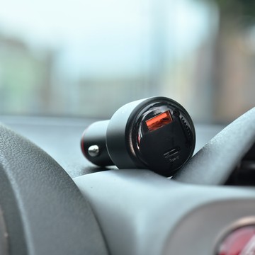 HaoO｜車載負離子空氣清淨機 54W PD/QC快充