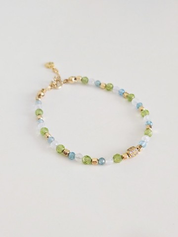 花火 - 碧波藍綠花火手鍊