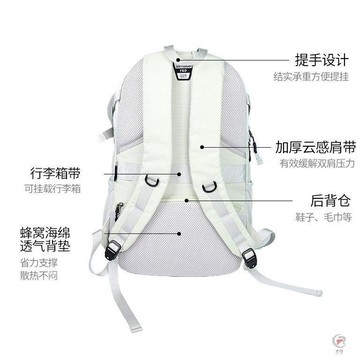 👜 卿選好物 👜農夫和驢戶外雙肩包女休閒旅行輕便徒步新款揹包男書包運動登山包