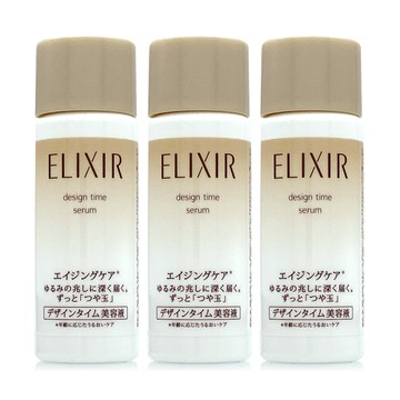 【SHISEIDO資生堂】怡麗絲爾彈潤時控精粹18ml*3 - 超越正貨容量 (正統公司貨)