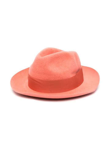 Borsalino - Monica felted fedora - women - Wool Felt - 56 - Pink