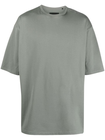 Y-3 - short-sleeve cotton T-shirt - men - Cotton - S - Green