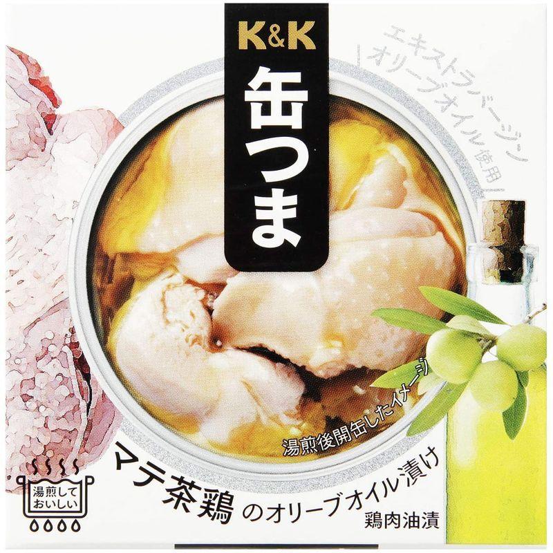 KK 缶つまR マテ茶鶏オリーブオイル漬 150g