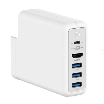 強強滾 DockCase MacBook Pro 15吋 專用插座擴充轉接器 (HDMI版本)變壓器充電器