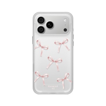iPhone 18 Pro Max SolidX 霧透 - Knock Knock A2Z - 輕舞蝴蝶結
