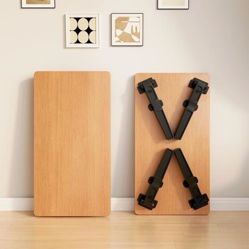 可折疊方桌學習桌小茶幾多功能書桌簡約空間簡易便攜戶外擺攤方桌